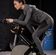 Ladies Sports Fitness Trousers Mesh Pockets Yoga Running Training Tight Elastic Quick-Drying - ShopShipShake