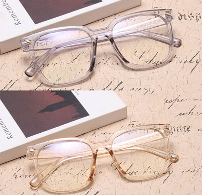Eyeglass Frame Retro Midin Anti Blue Light Glasses For Men And Women Face Versatile Glasses Frame