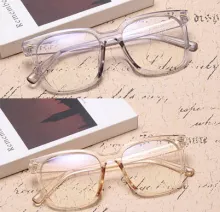 Eyeglass Frame Retro Midin Anti Blue Light Glasses For Men And Women Face Versatile Glasses Frame - ShopShipShake