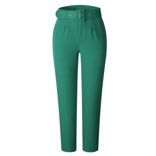 High Waist Casual Trousers Slim Suit Pants For Ladies