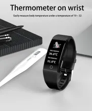 Sports Body Temperature Monitoring Smart Bracelet - ShopShipShake