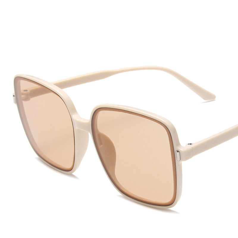 Women Sunglasses Simple Versatile Square Beautiful Transparent Glasses