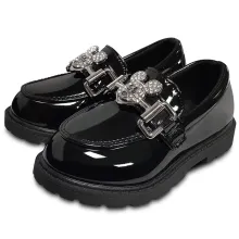 Kids comfortable  fashion leather casual shoes for girls boys - ShopShipShake
