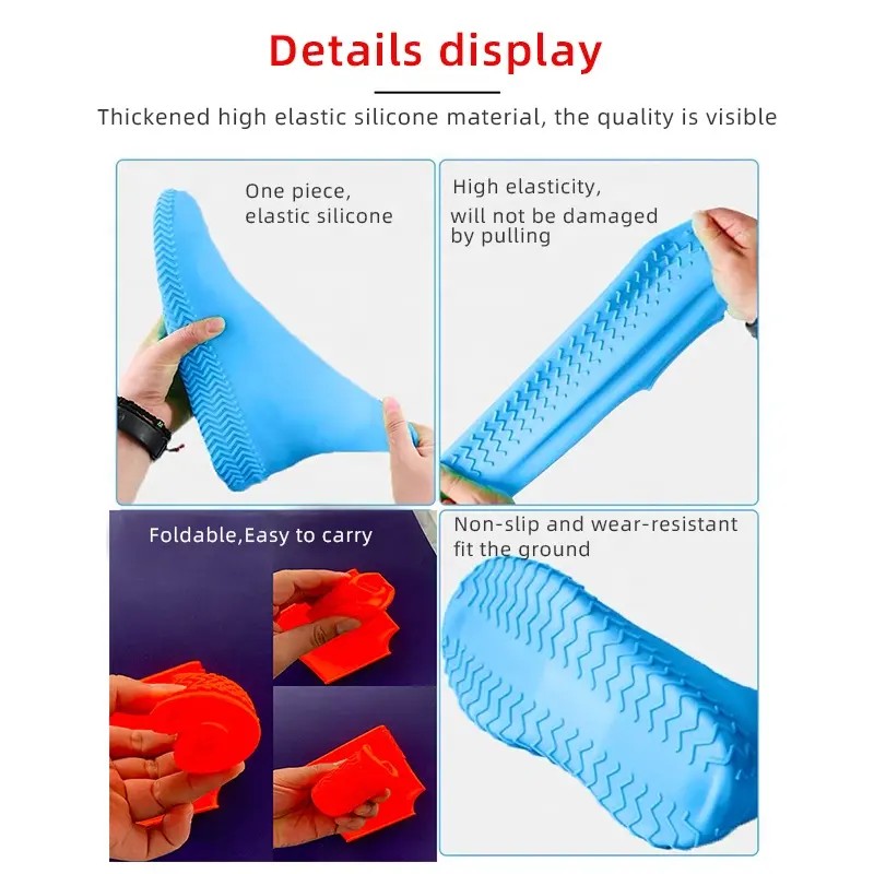 Wholesale South Africa Shoe Covers Silicone Rain Boots