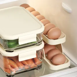 Dropshipping South Africa Double Layer Egg Storage Box